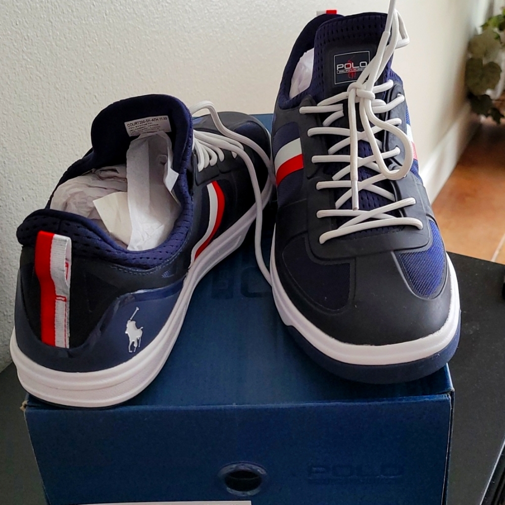 Brand new Polo Navy multi color Sneakers